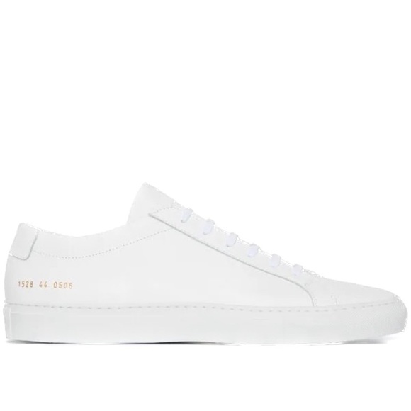 Common Projects Shoes - Woman by Common Projects Original Achilles Low Top white leather sneaker 40